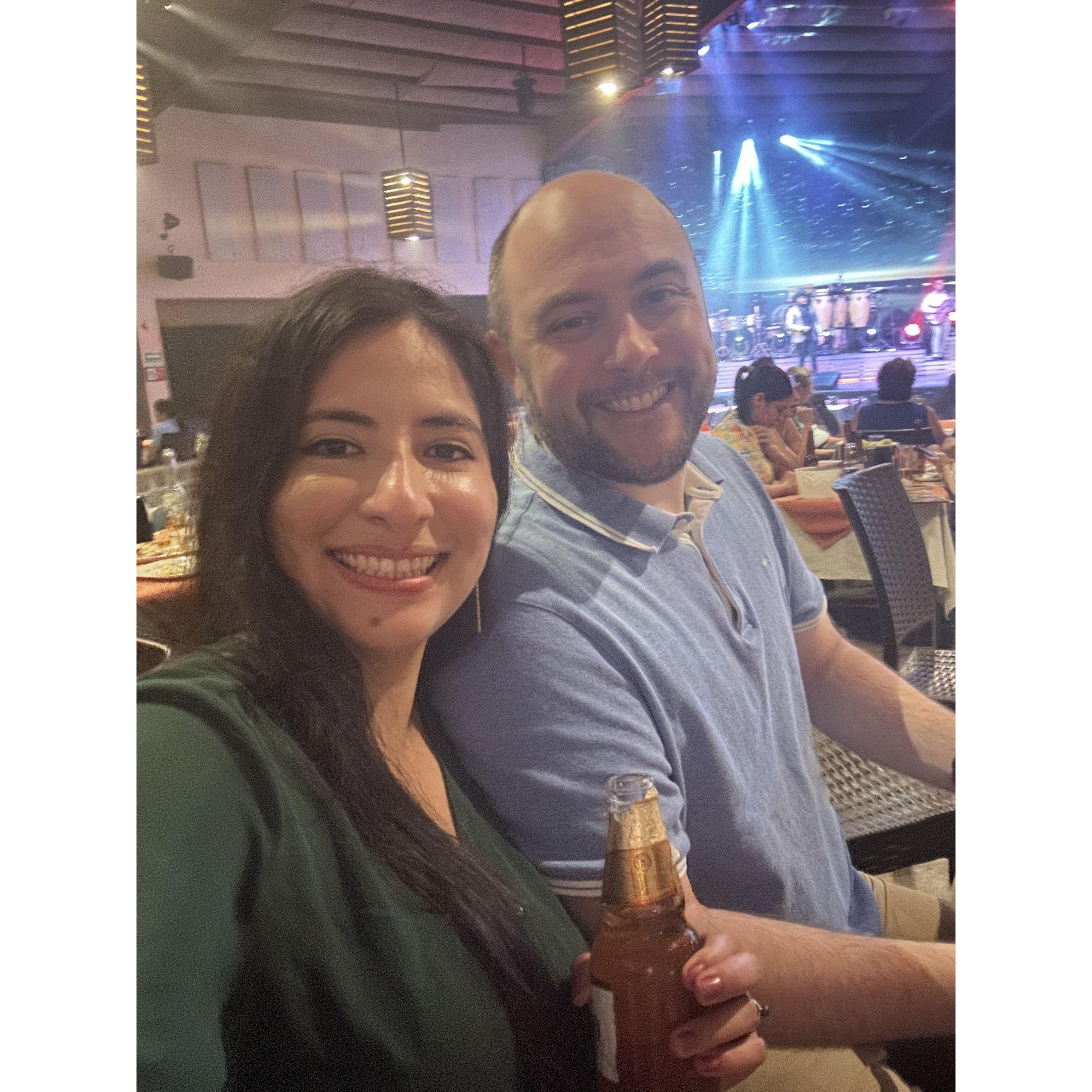 Scott's first time in Mexico!