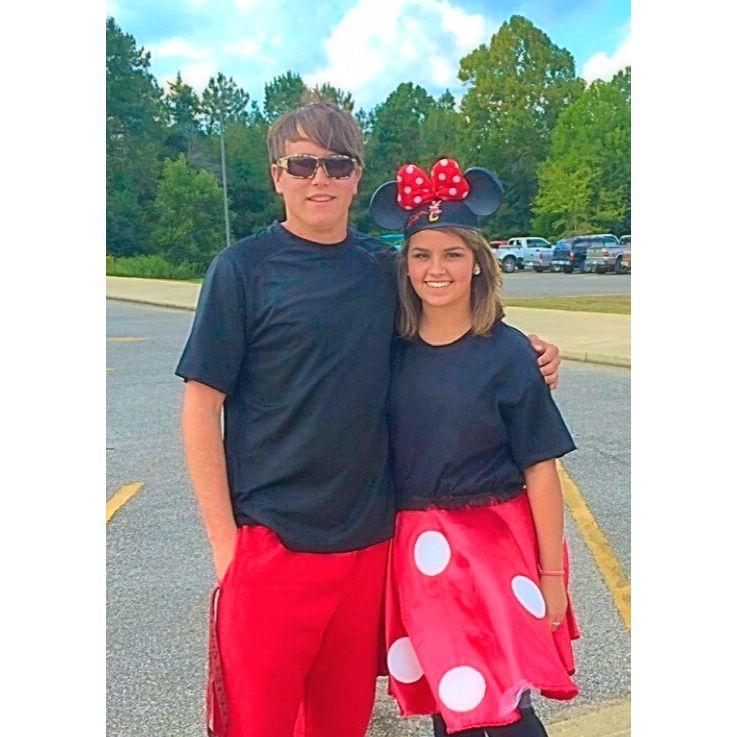 Homecoming week our sophmore and junior year.