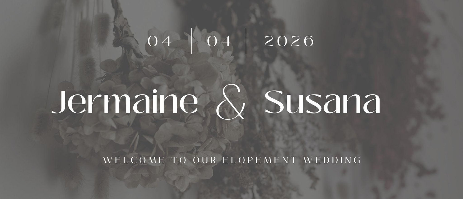 The Wedding Website of Susana Pearson and Jermaine Brown