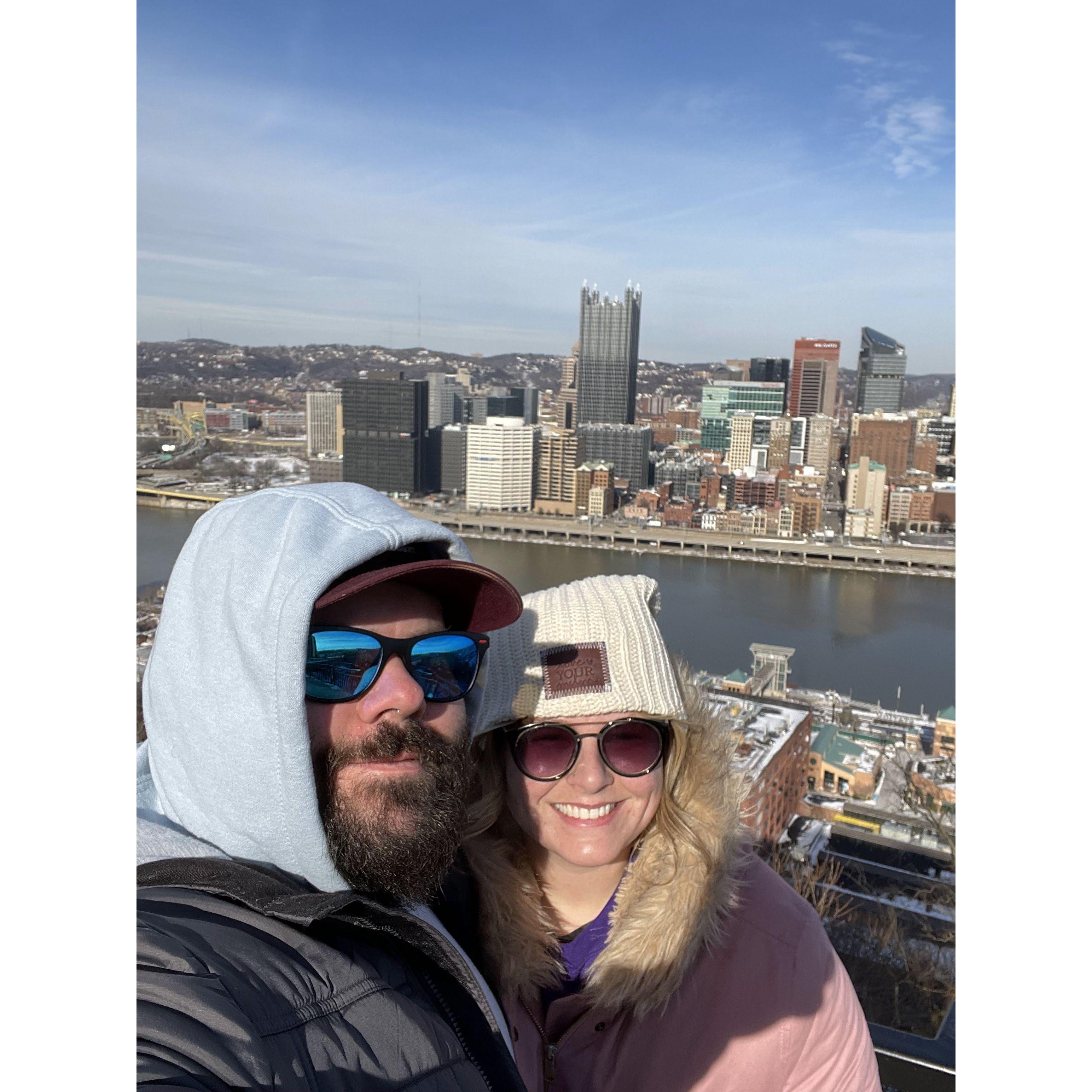 We love visiting different cities and destinations, this was Pittsburgh January 2022