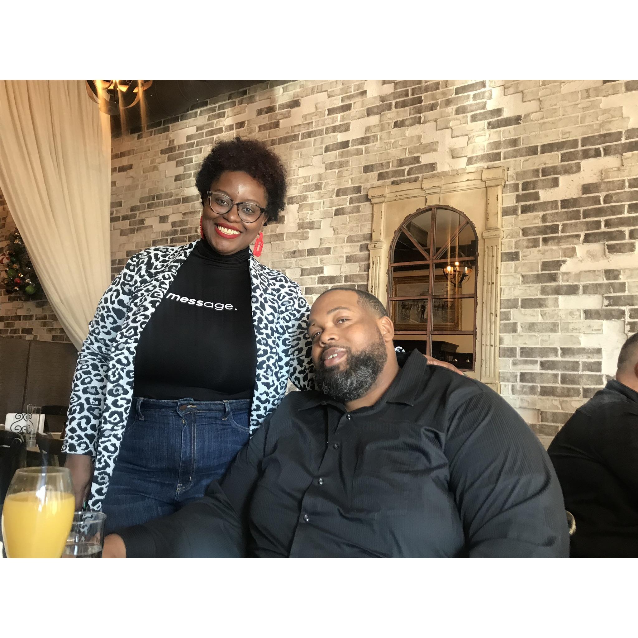 Always brunching.