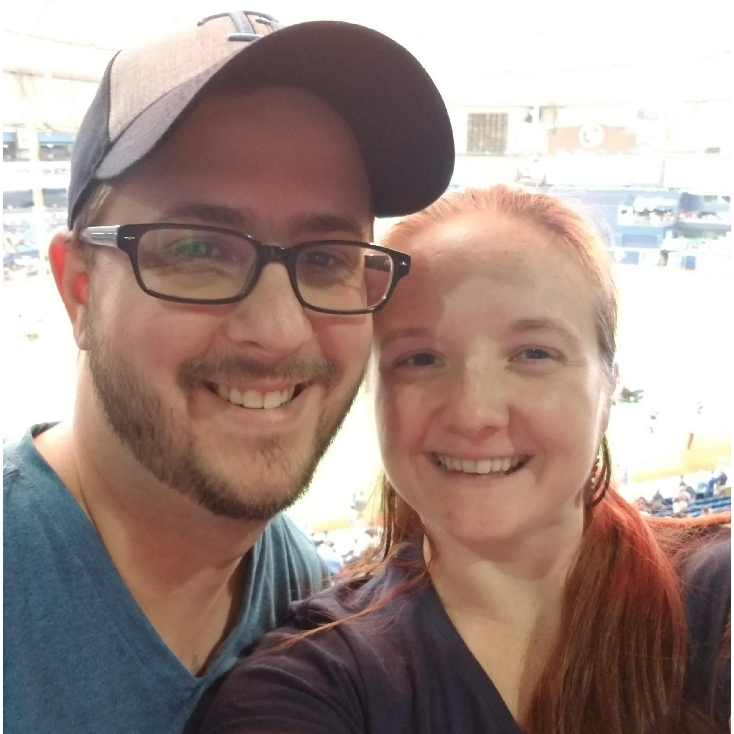We moved to Tampa in summer 2019, and leaned into Tampa sports by immediately going to a Rays baseball game.
