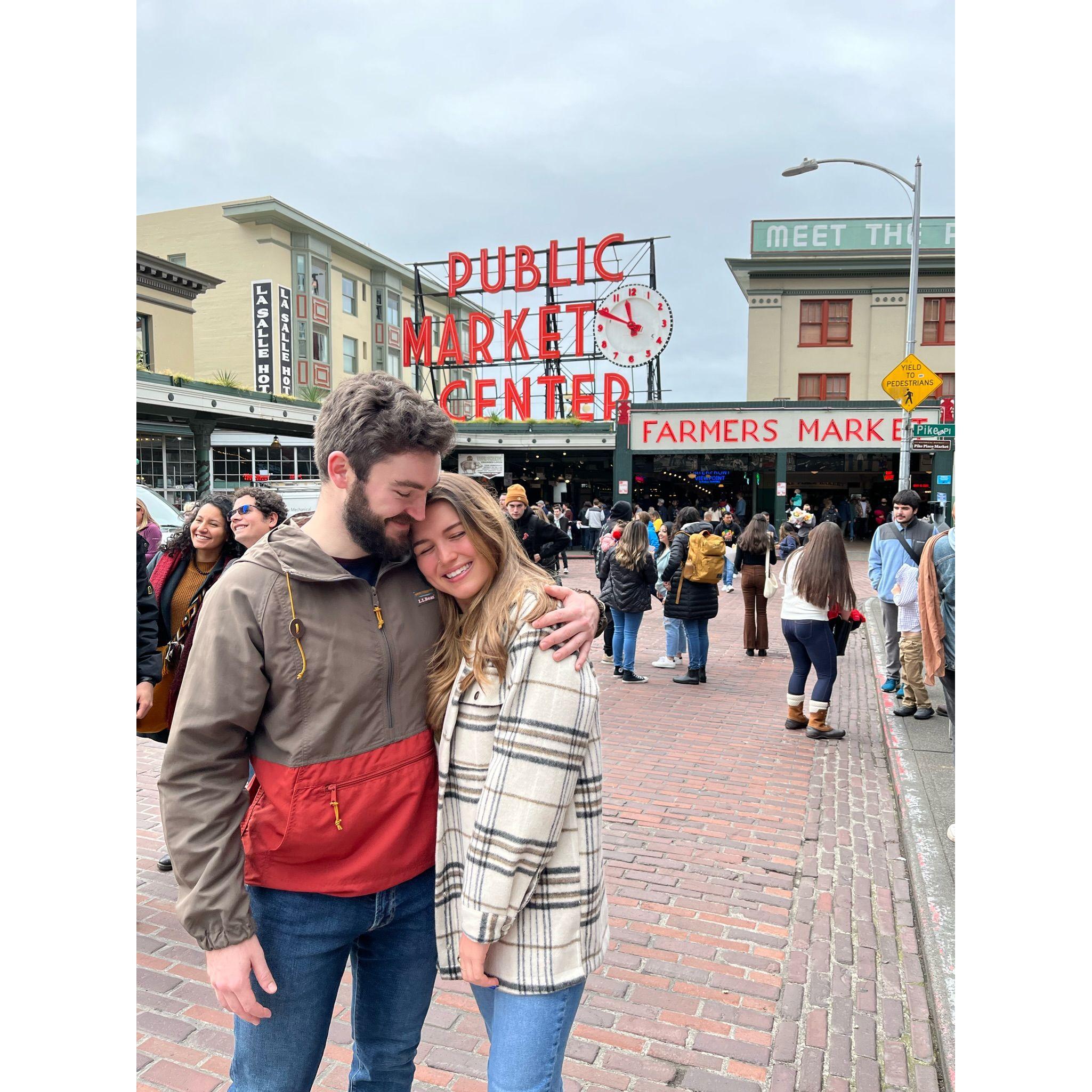 3.26.2022 - Seattle, WA! Visiting friends on the West Coast and exploring Pike Place Market!