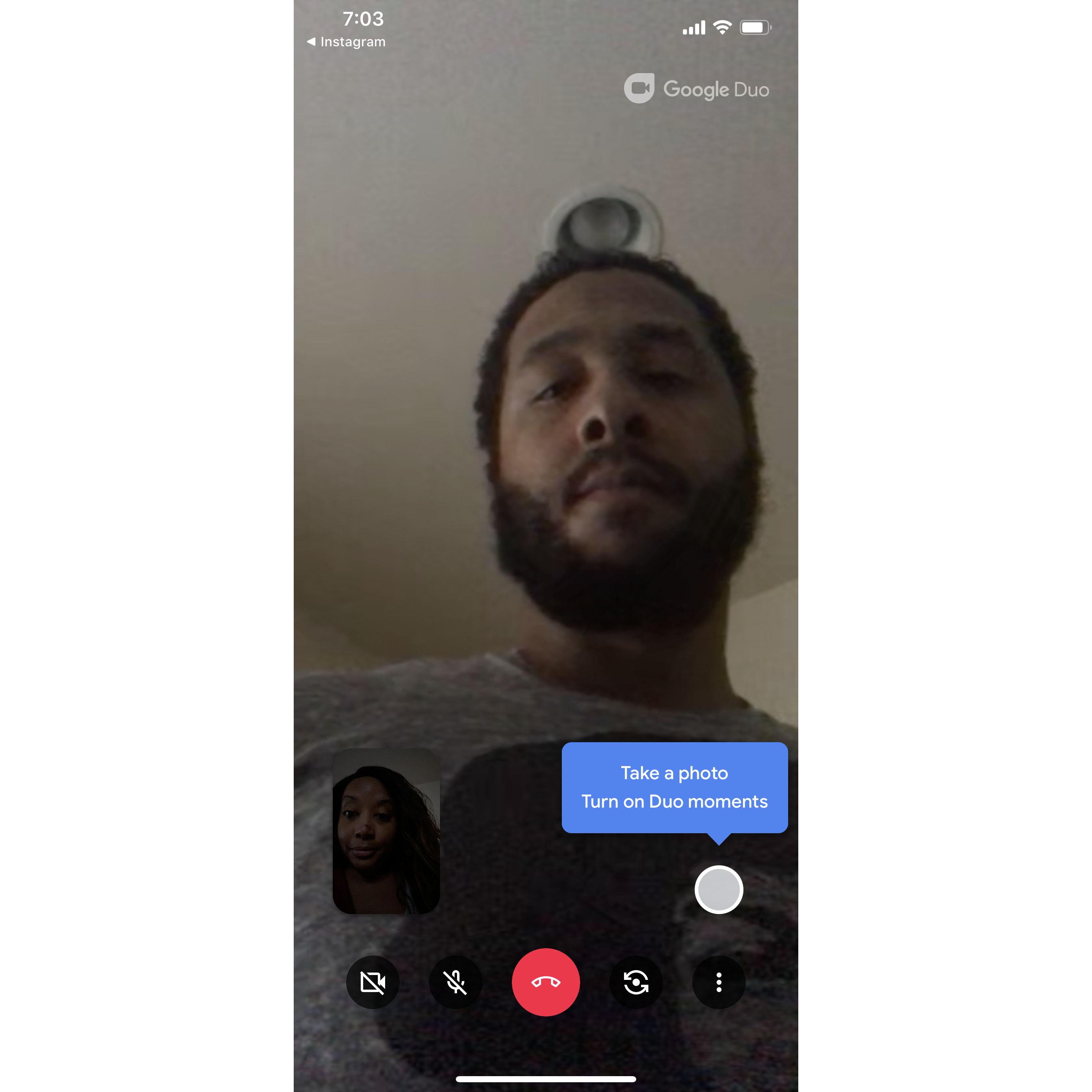 Facetiming during the Pandemic in the same house! 2020