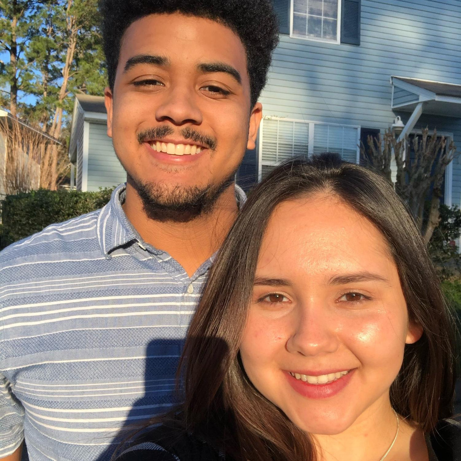 Celebrated our first Valentine’s Day together 💌