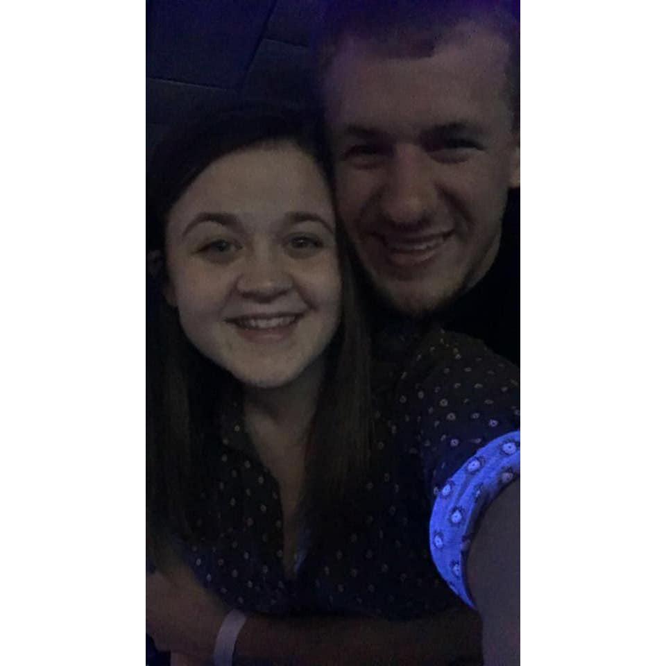 The beginning of our realationship started in a bowling alley. Neither of us are very good at bowling but we love a bowling date night. Its our go to.