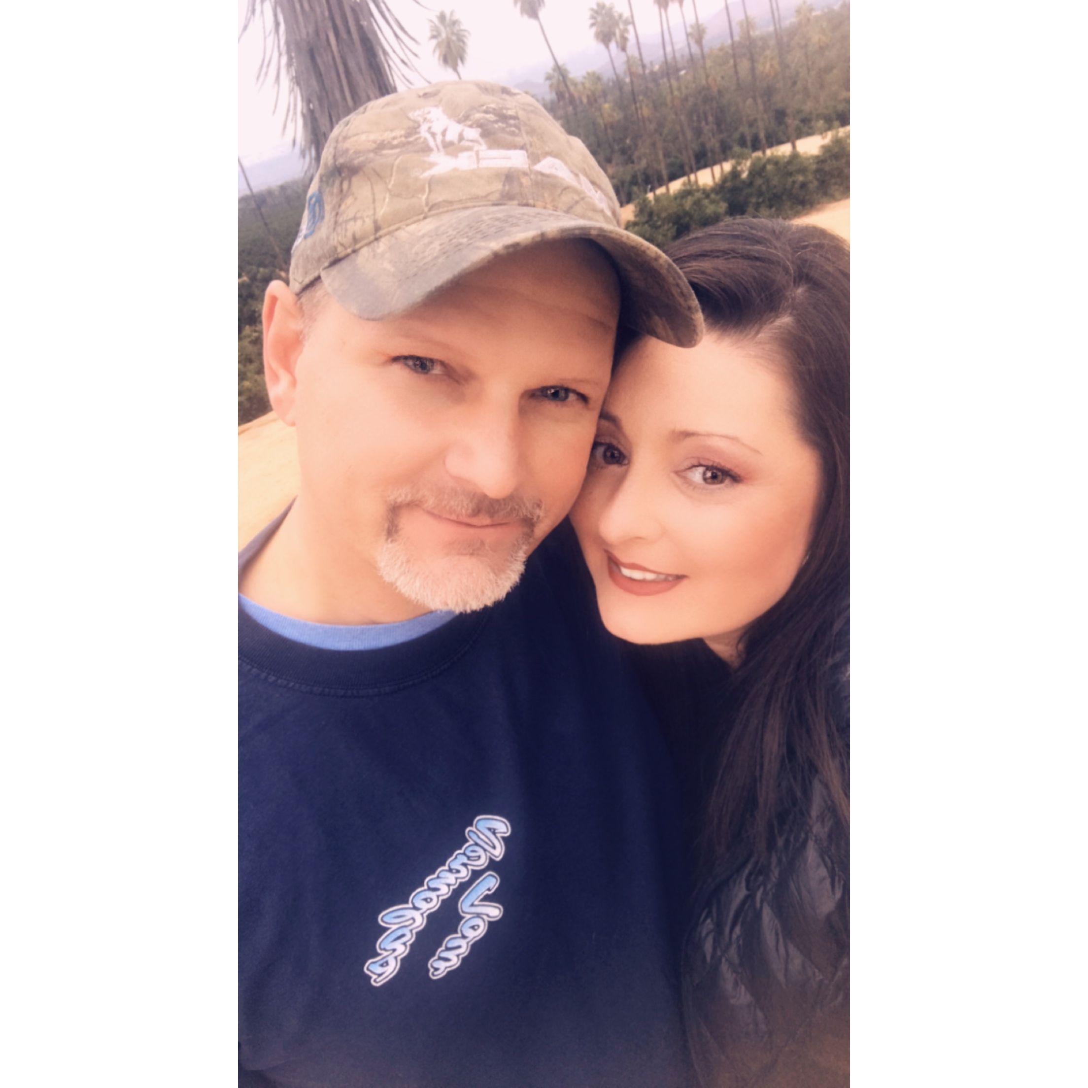 Our first picture together November 2019 Orange Tree Park 🍊🧡