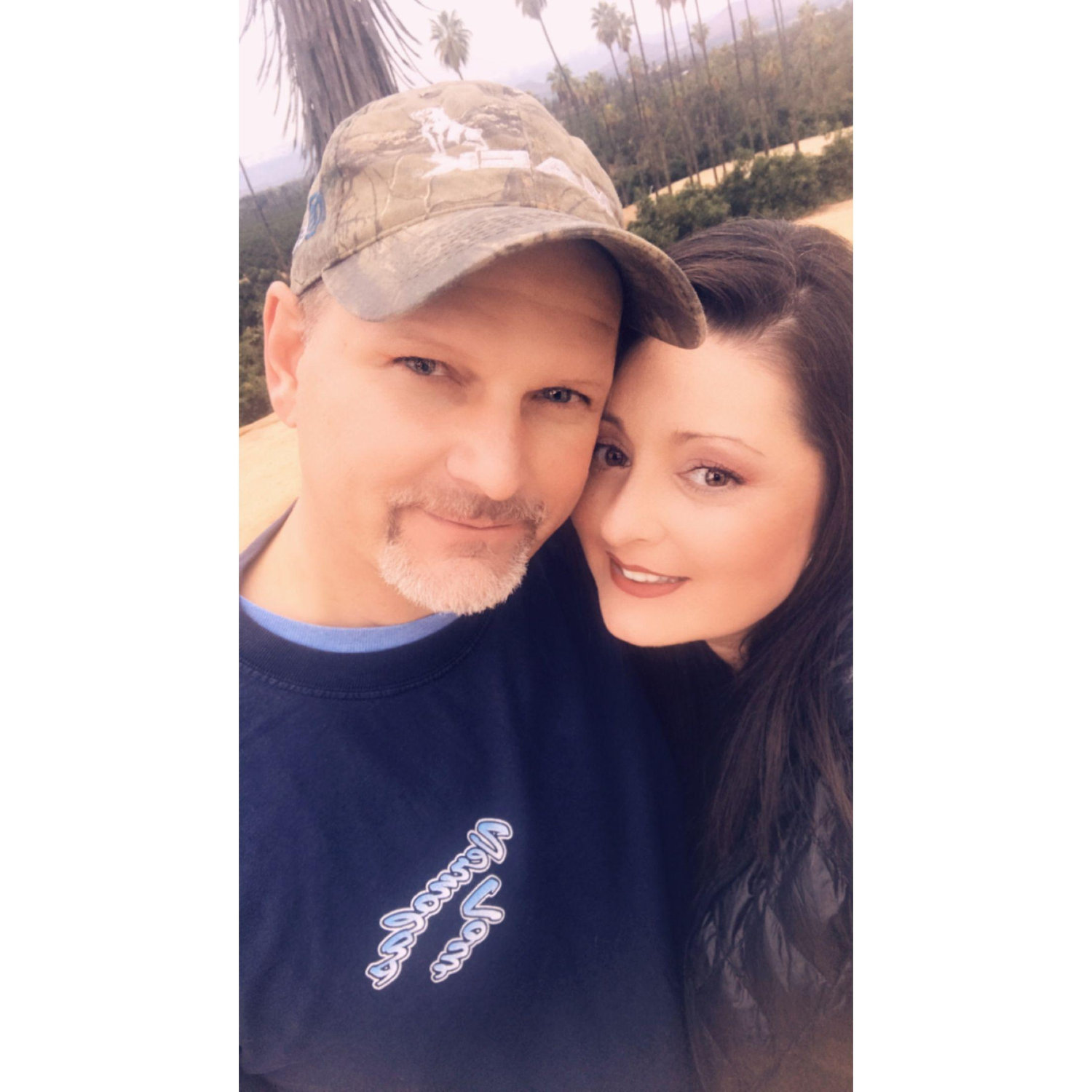 Our first picture together November 2019 Orange Tree Park 🍊🧡
