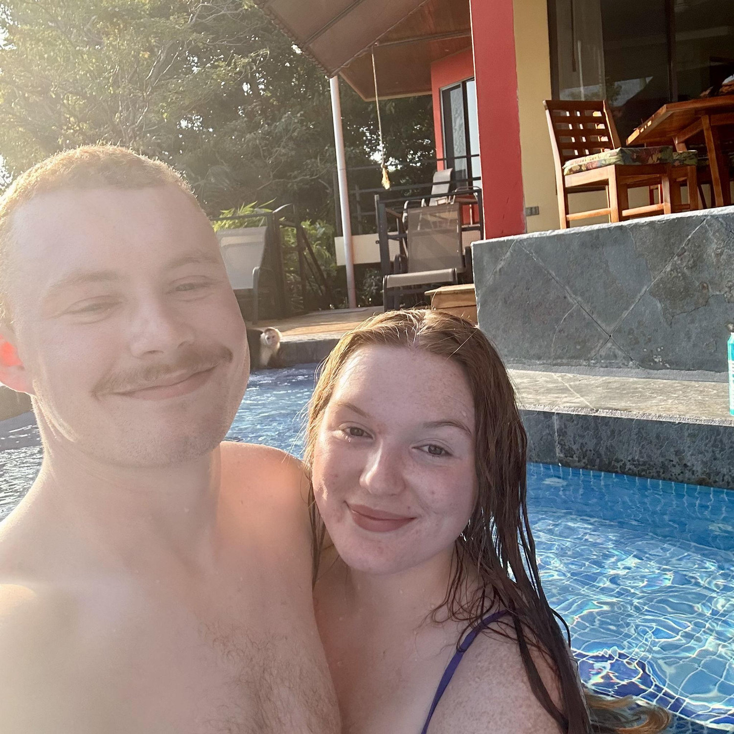 Our first big trip together (and Matt's first time traveling with Grace's family) to Costa Rica