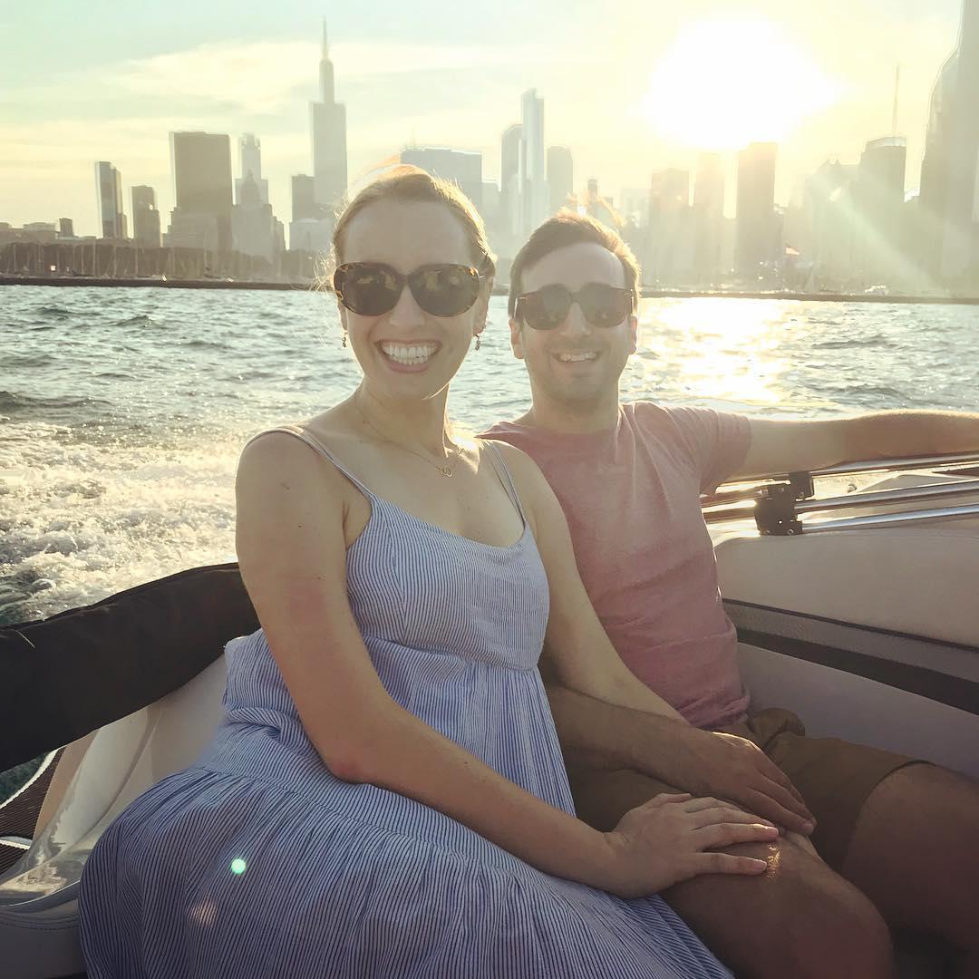 Life is better on a boat. Thanks Chicago!