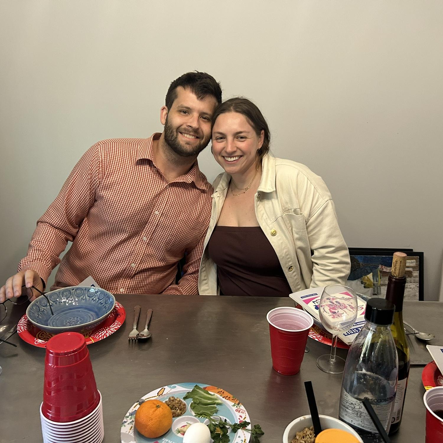 Hosting our first Passover seder!