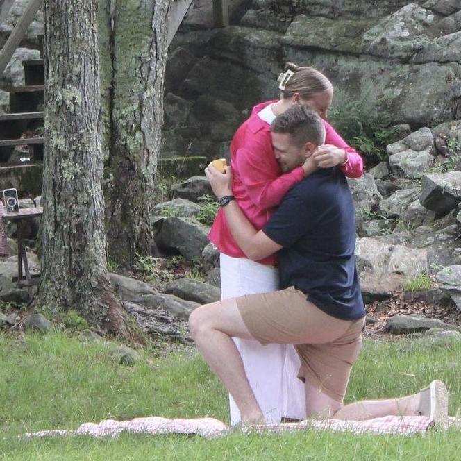 Moment after popping the question - July 2023