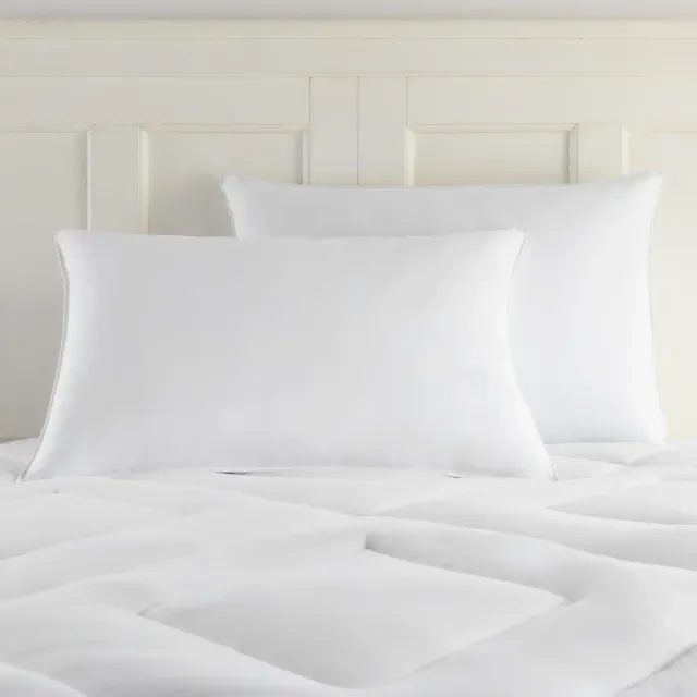 Tommy Bahama® 2 Pack Medium Density AAFA Certified Allergy Solution Down Alternative Pillows - Standard/Queen, White, Jumbo