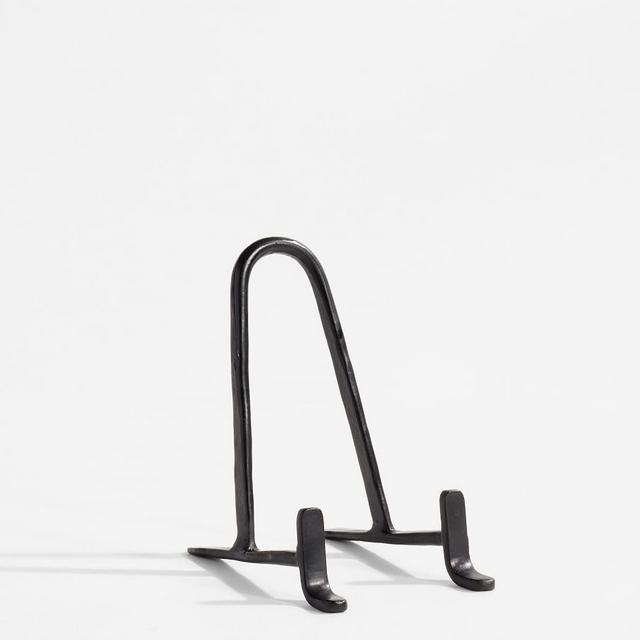 Black Metal Tabletop Frame Easel Stand , Black, Small