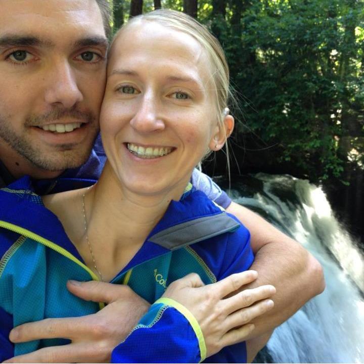 On a date at Whatcom Falls