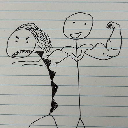 "Giancarlo, can you draw the photo for our Save the Date?"