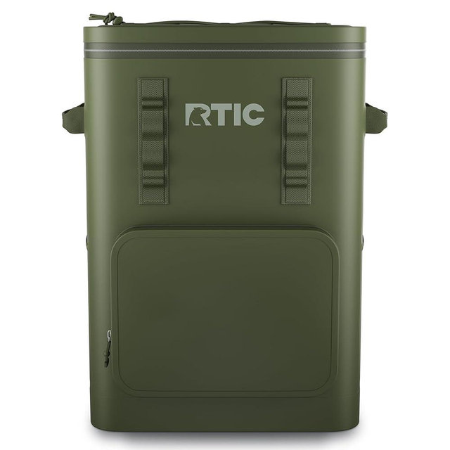 RTIC 48 Can Ultra-Tough Backpack Cooler, Insulated, Waterproof, Leak Proof, Portable Floating Bag for Beverage, Drink, Lunch, Outdoor, Beach, Car, Camping, Picnic, Fishing, Boat