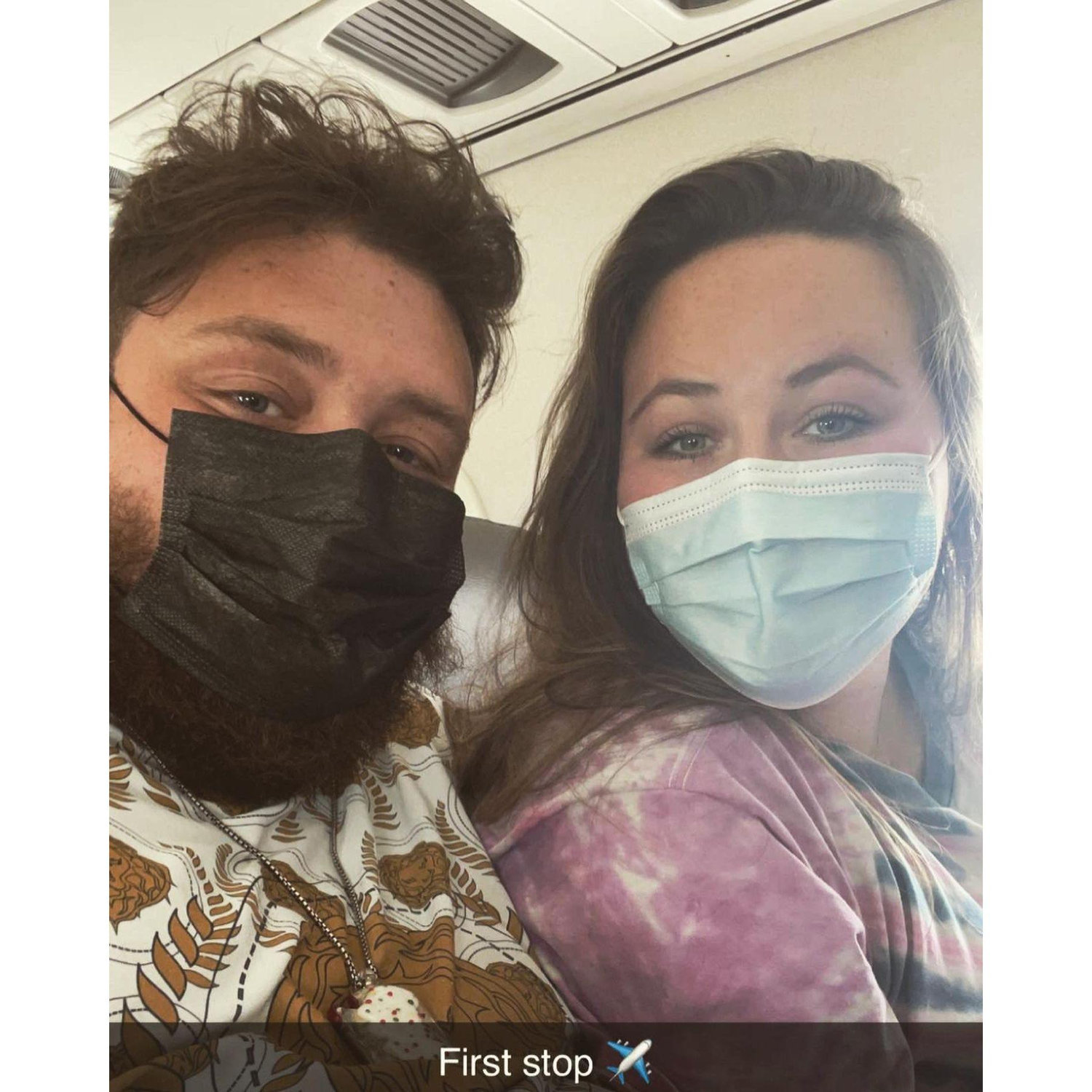 First plane ride together!
