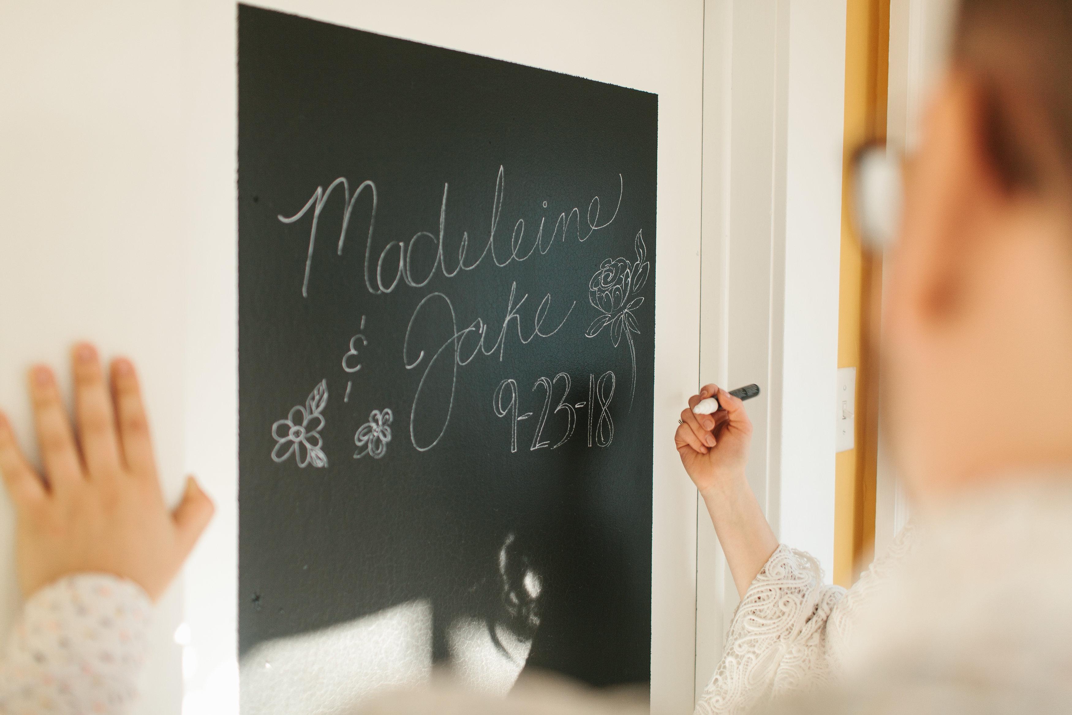 The Wedding Website of Madeleine Marie Bliss and Jake Donato Marini