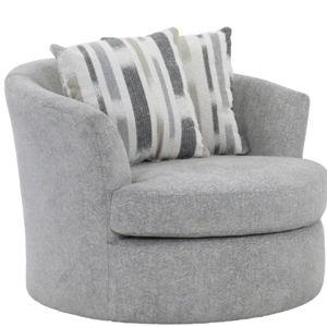 Trinton Swivel Chair with 2 Pillows