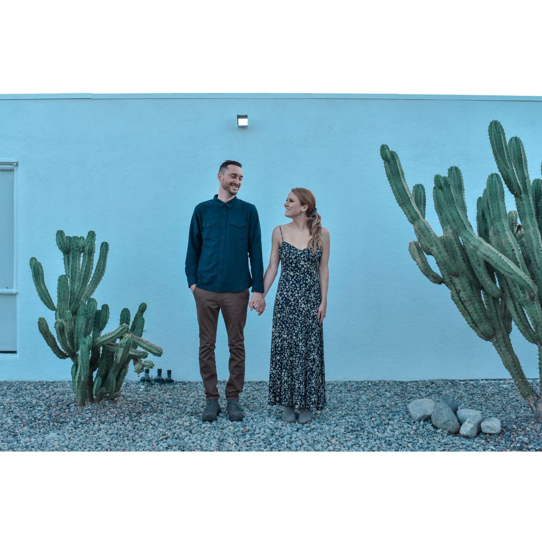 Palm Springs Engagement Photos 11/9/19