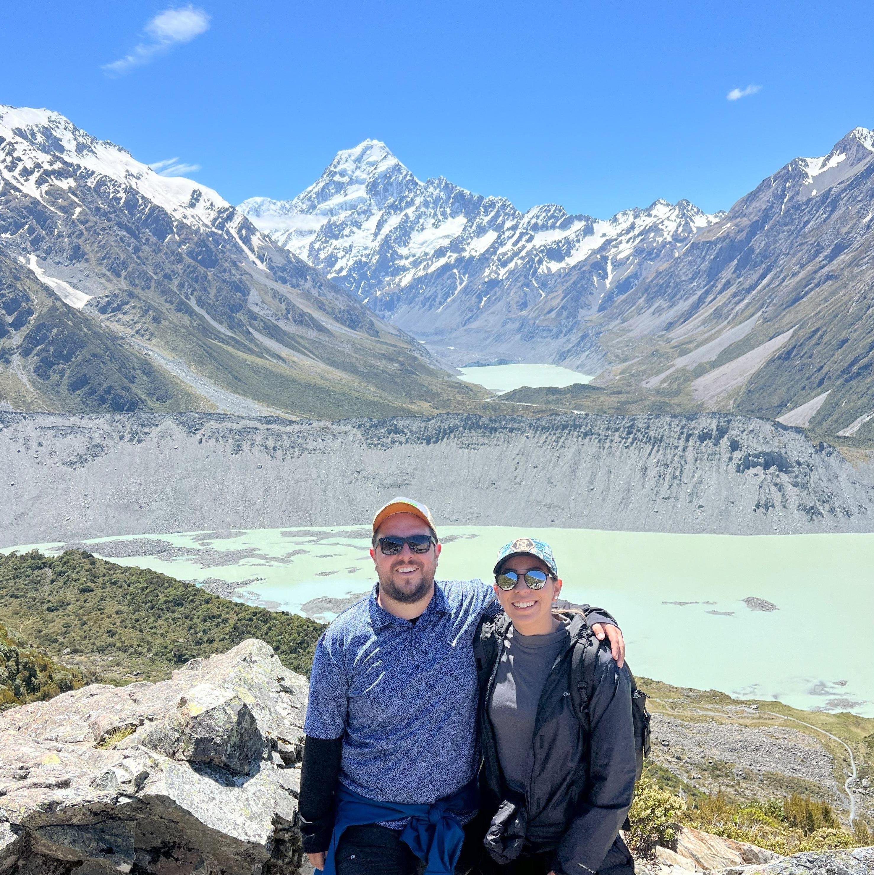 One of our favorite hikes ever in Mount Cook National Park