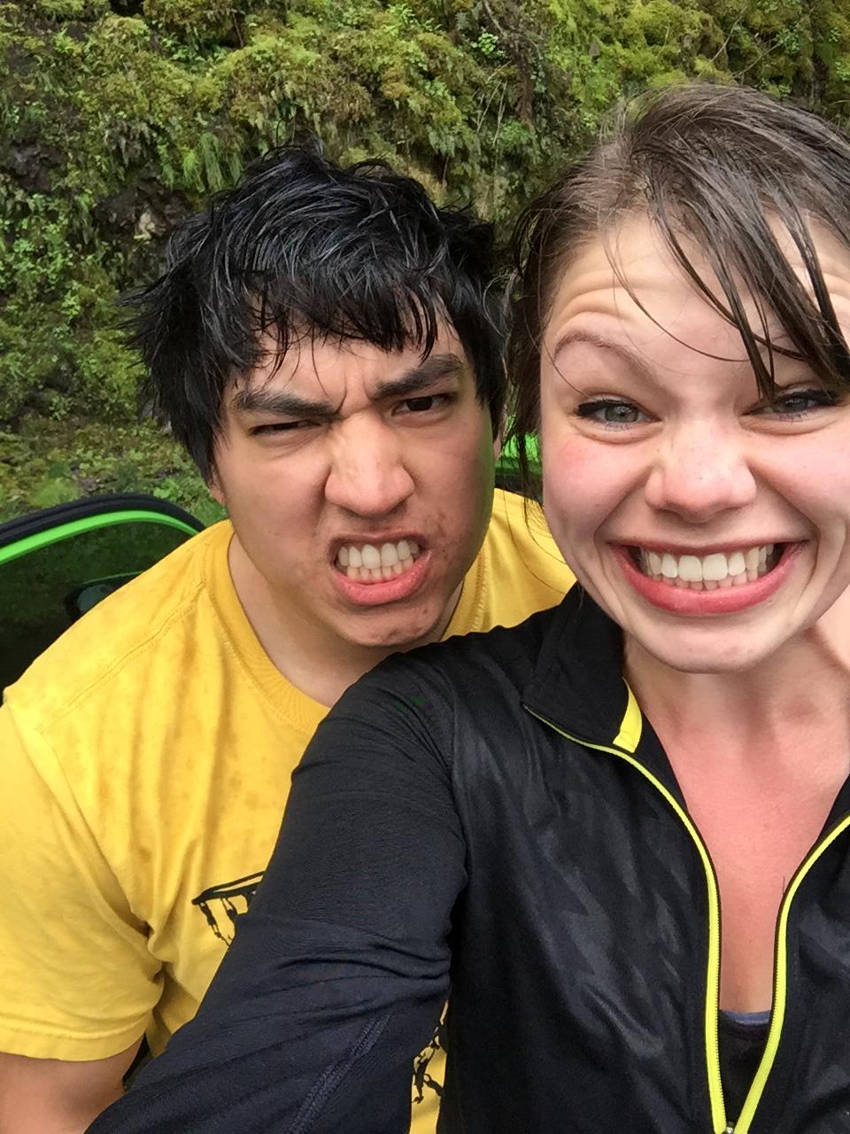 The first of many trail runs together.