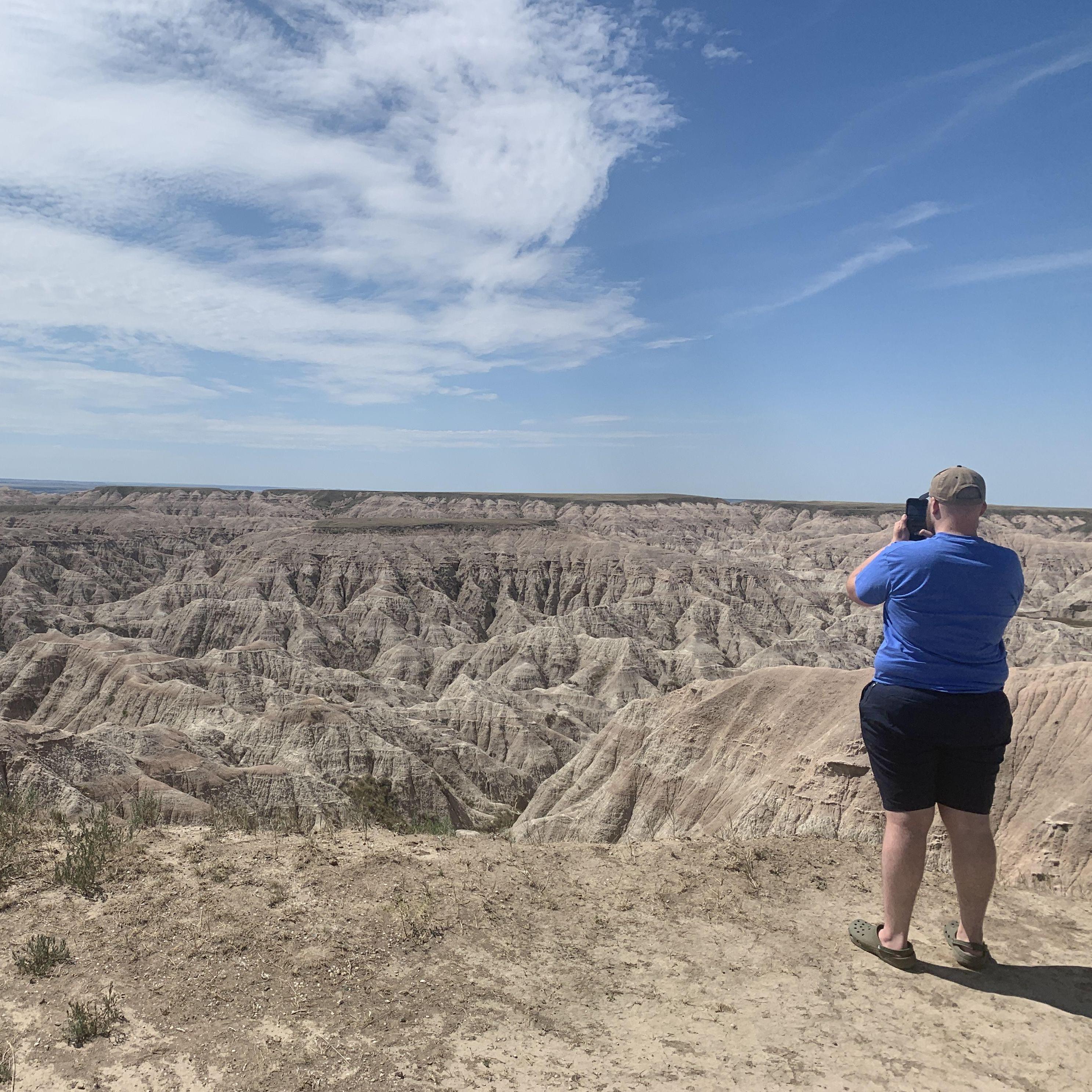 2022. South Dakota road trip. Badlands.