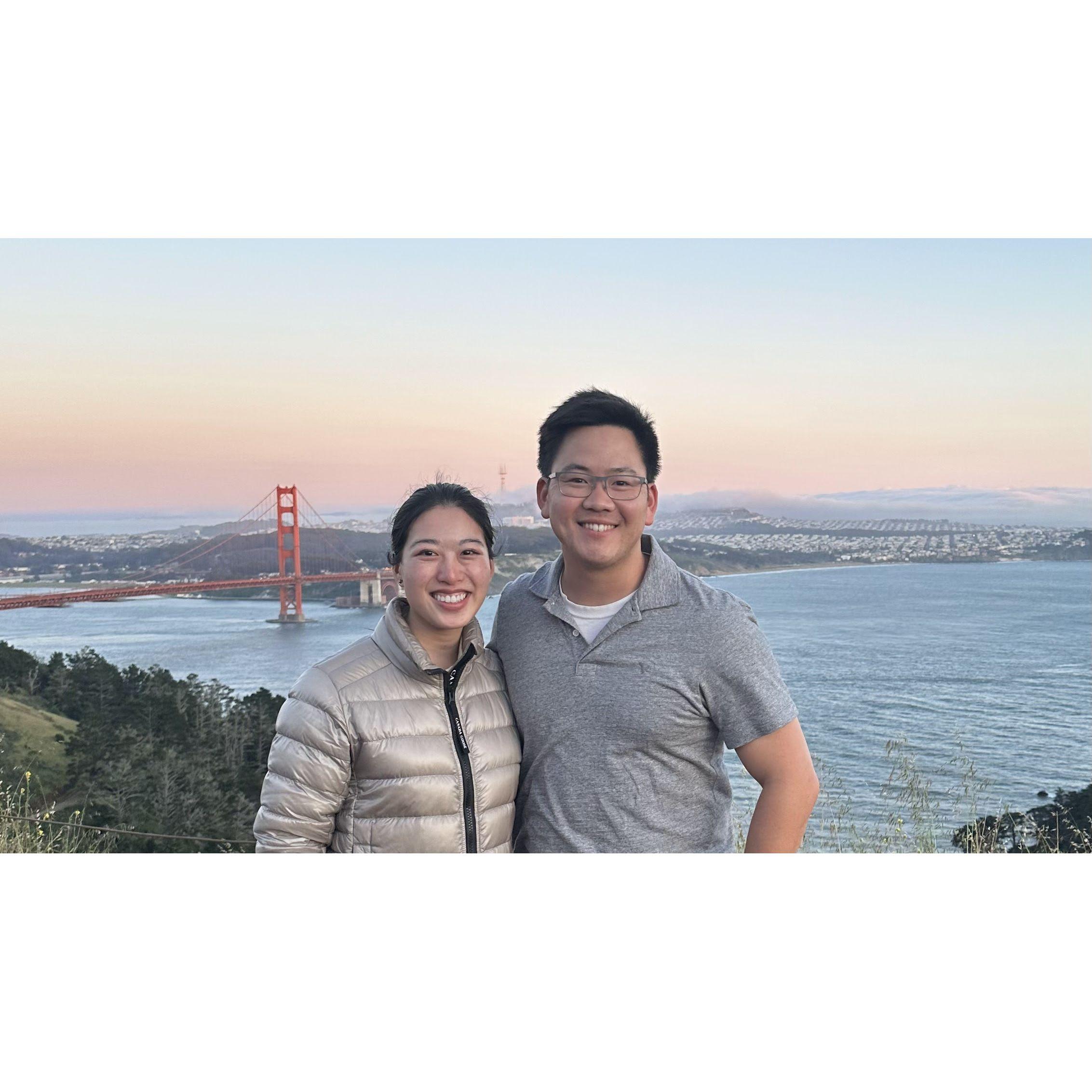 Love our San Francisco sunsets!