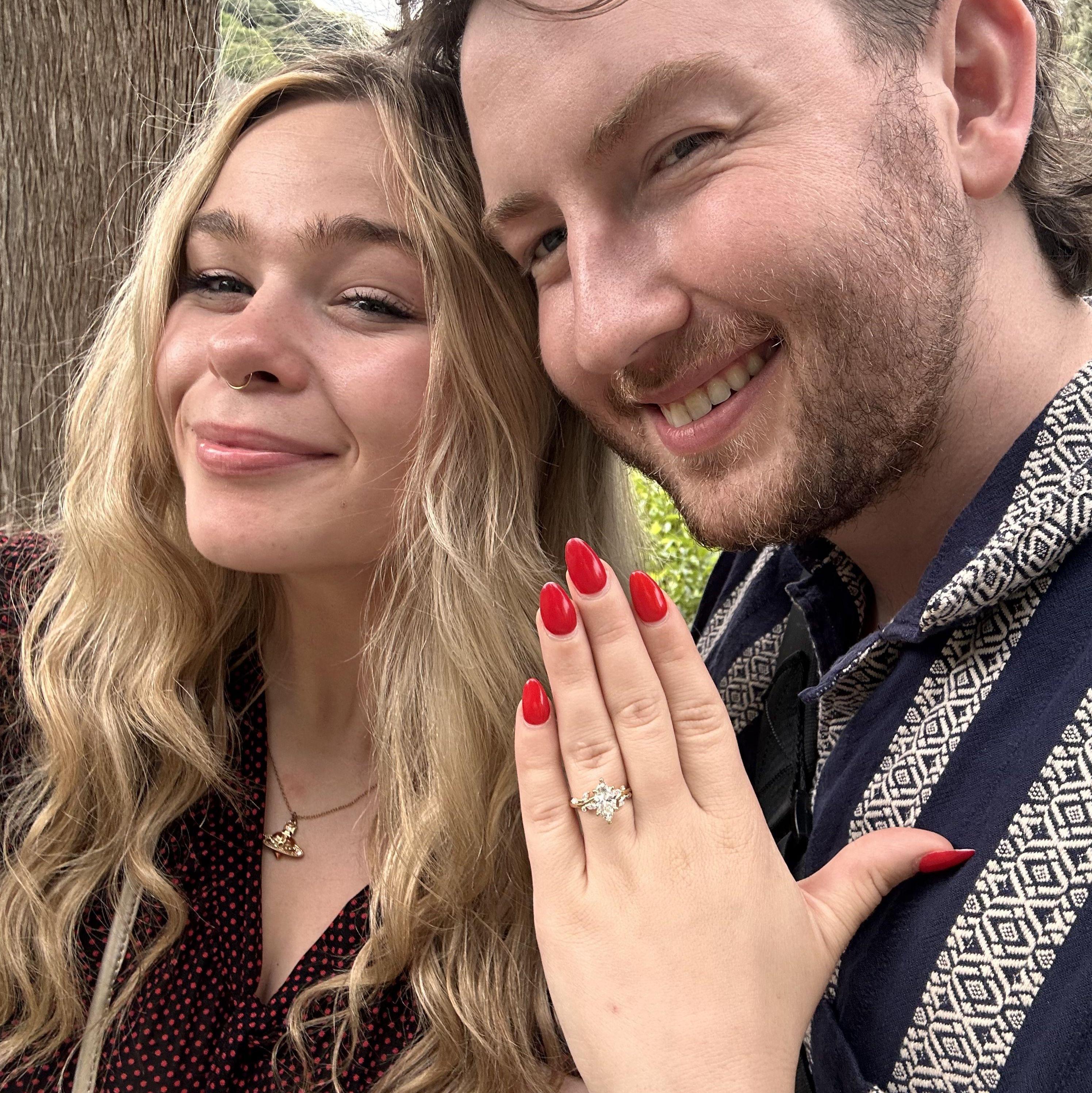 Right after we got engaged!