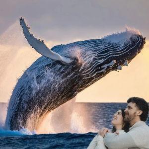 honeymoon whale watching