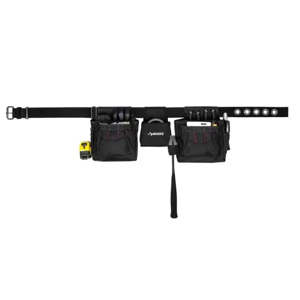 Black Handyman Tool Belt (12-Pocket)