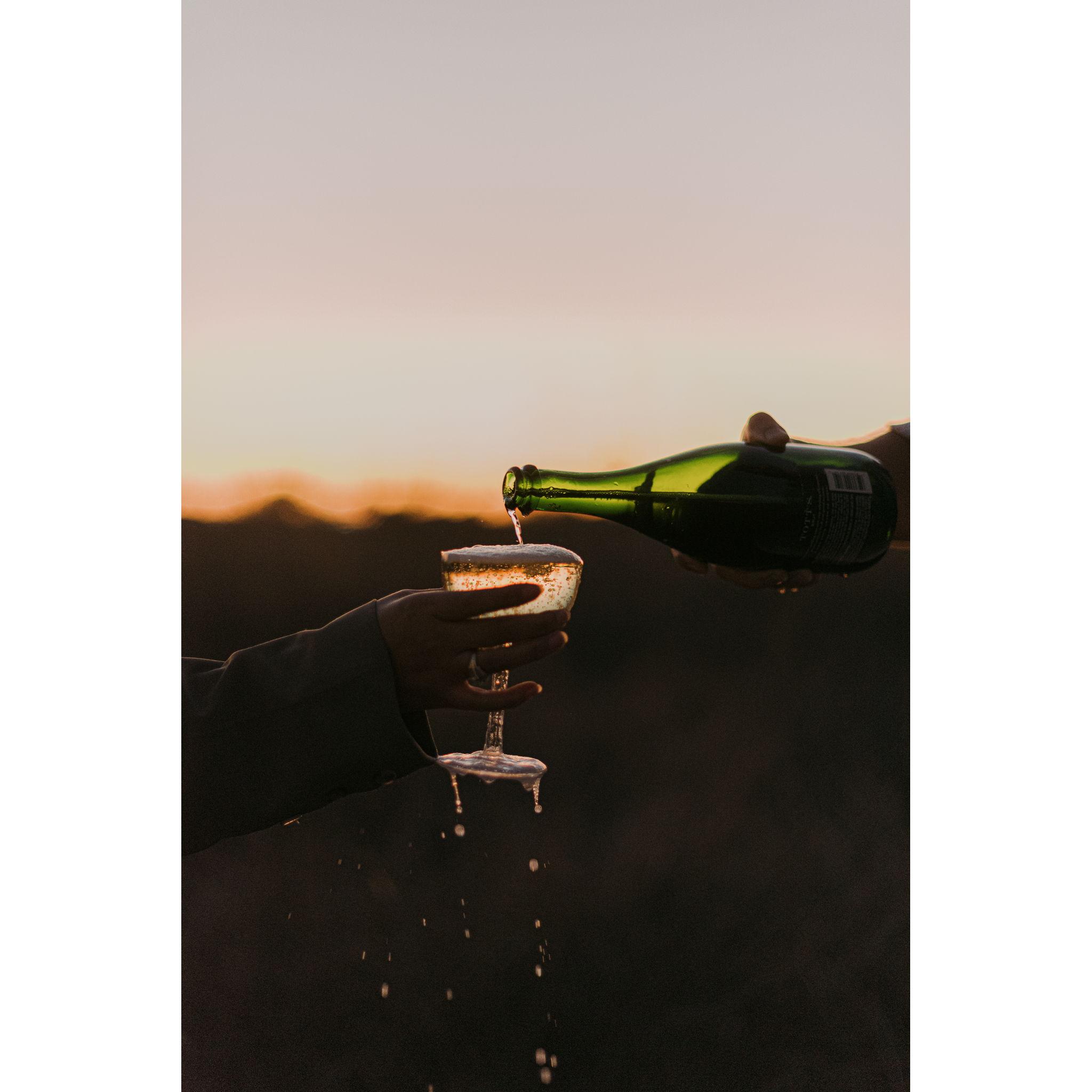 Cheers to marriage!