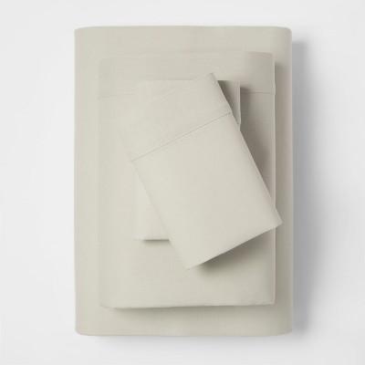 King Linen Blend Sheet Set Sage Green - Threshold™