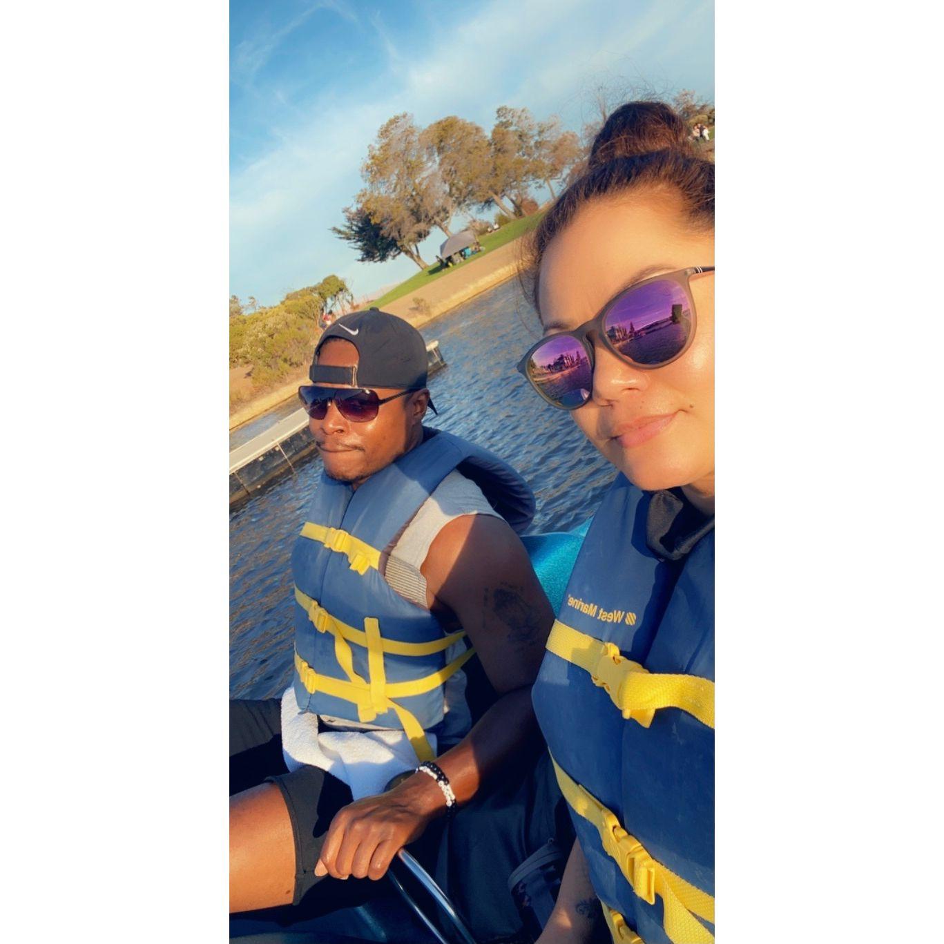 Paddle boating at Shoreline