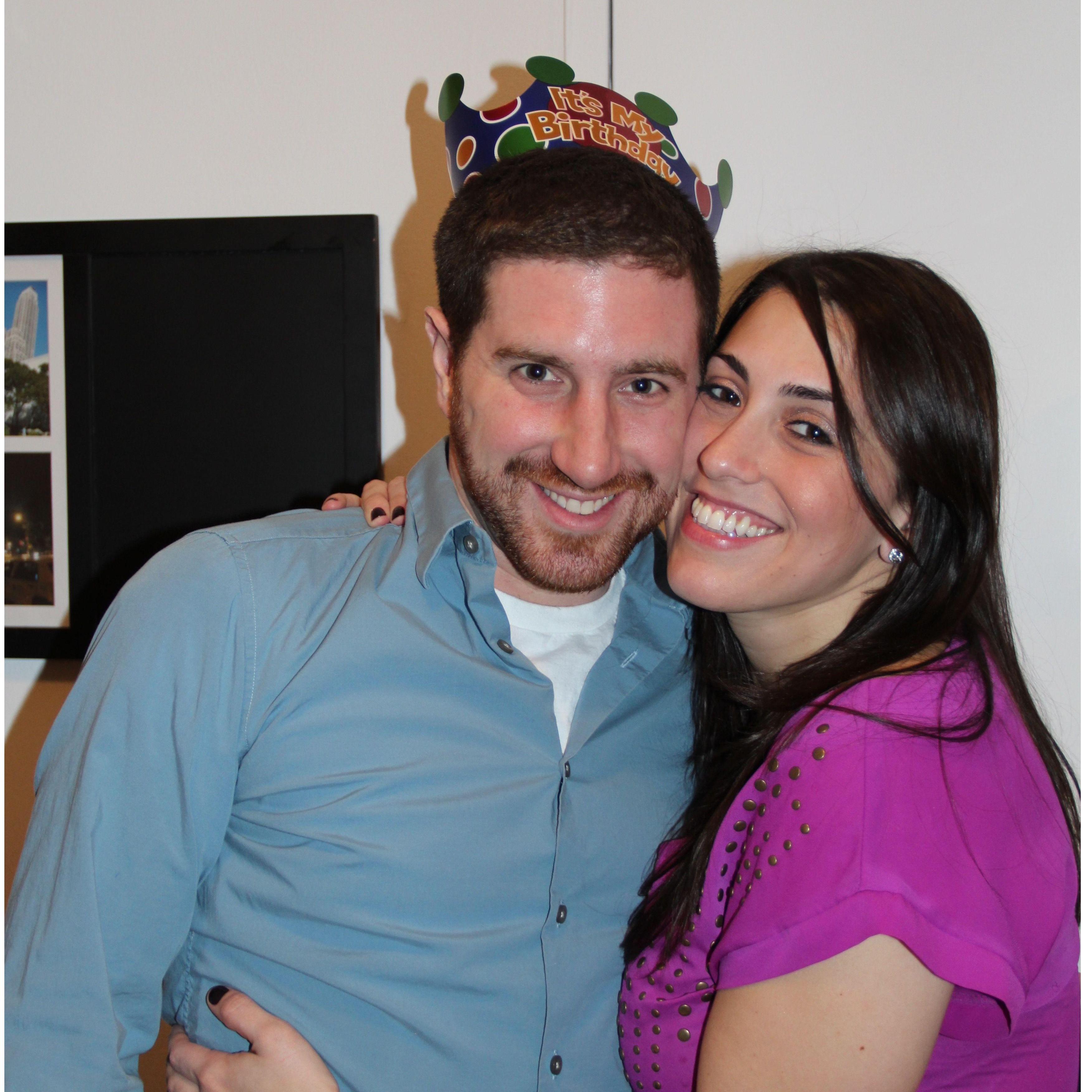 The one celebrating Brian's 27th birthday