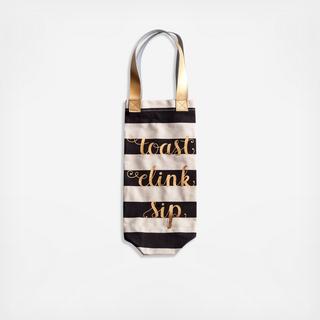 Charm School Toast Clink Sip Wine Bag