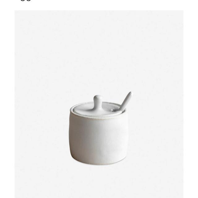 Sheldon Ceramics Spice Jars, Eggshell