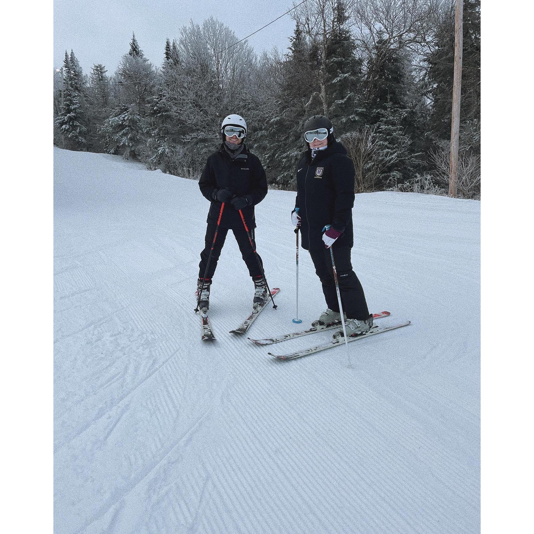 Skiing at Bolton Valley