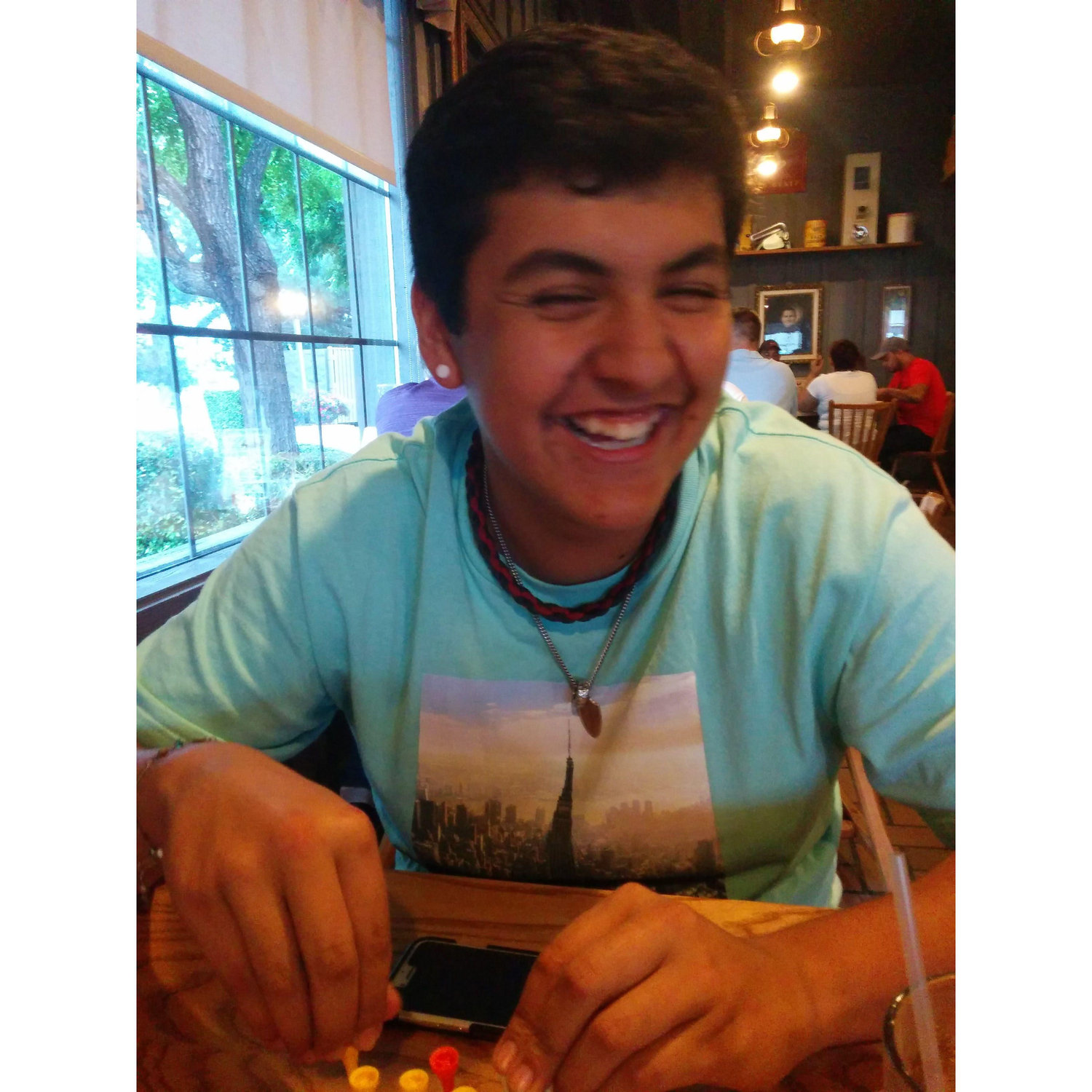 April 16, 2015 - Date at Cracker Barrel
