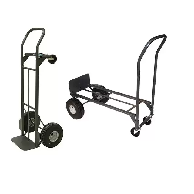 800 lb. Capacity 2-in-1 Convertible Hand Truck