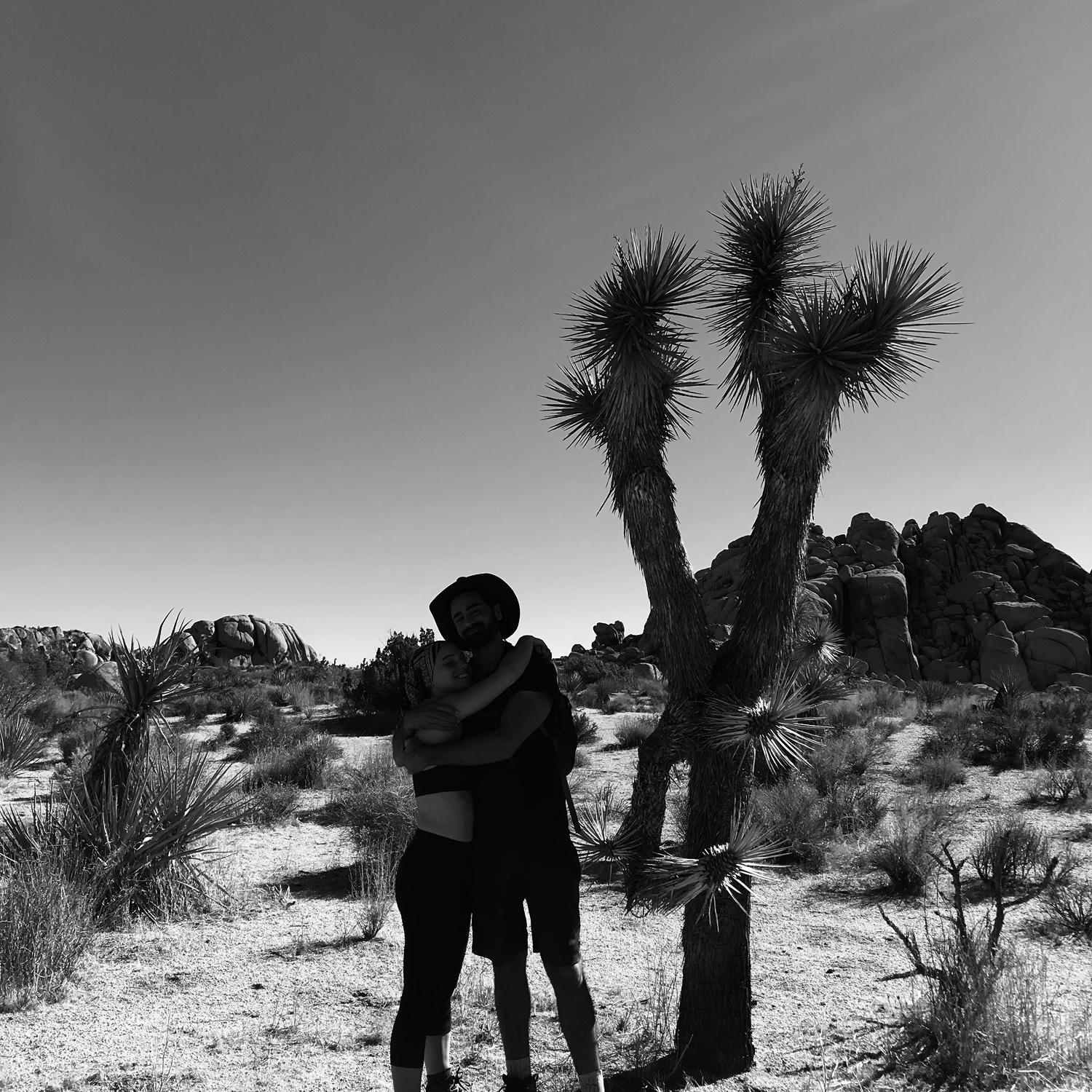 Our first weekend together in Joshua Tree, CA. 11.2020