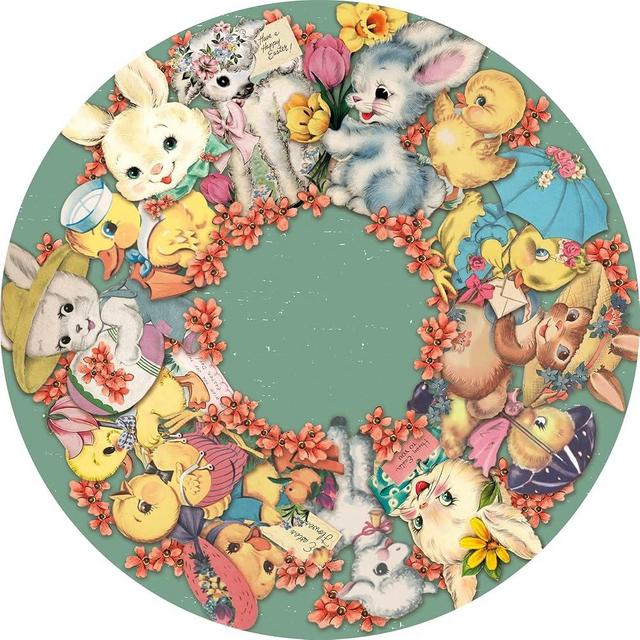 Primitives by Kathy Easter Themed Decorative Placemat