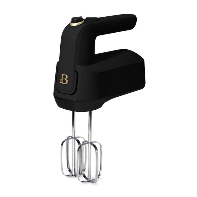 B'eautiful 6-Speed Electric Hand Mixer, Black Sesame by Drew Barrymore