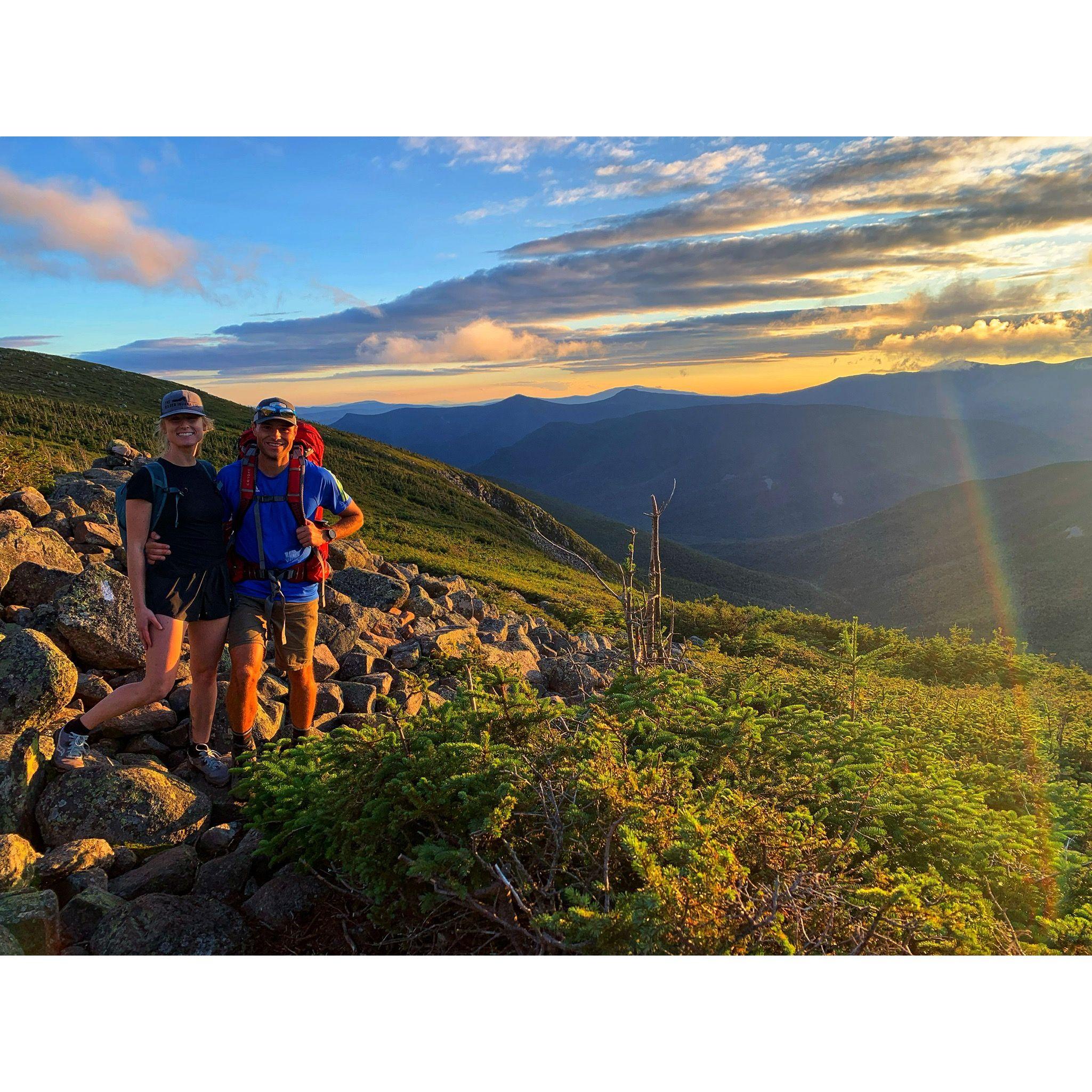 Almost didn't make it to the campsite by dark, but got plenty of sunset pics