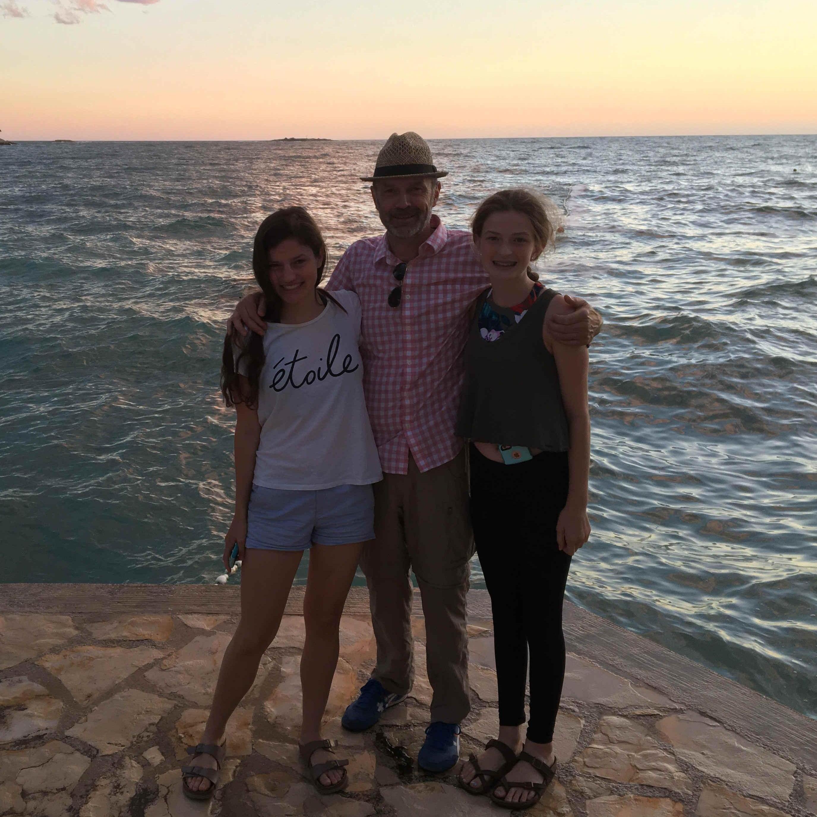 Grace, Rade and Kate in Porec.