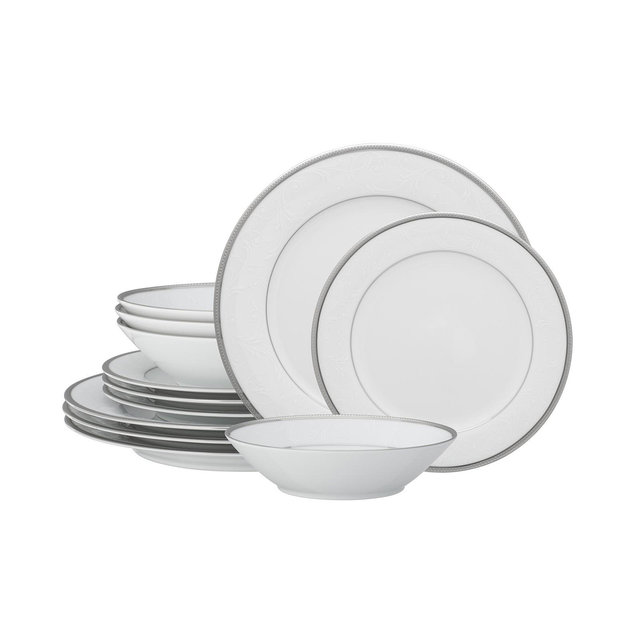 Noritake Regina 12 Piece Set, Service For 4
