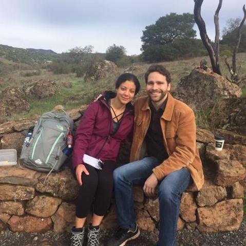 December 2018 - We got engaged at the top of the Sonoma Overlook trail.