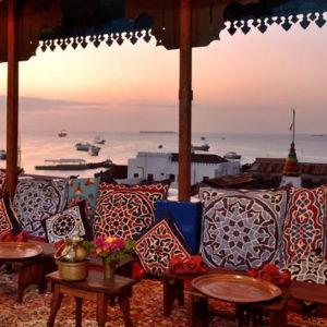 Fancy dinner for two in Stone Town, Zanzibar