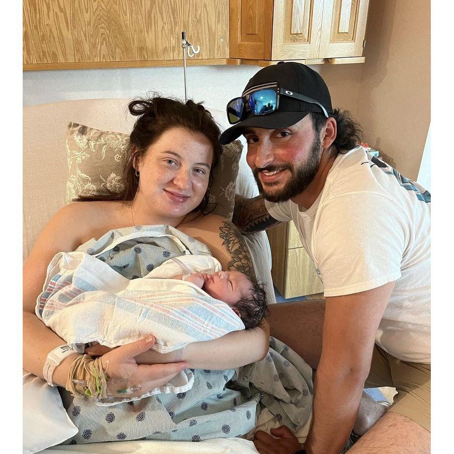 April 14, 2023. The day we met our sweet baby boy Mason and became a family of three. This day will forever hold a special place in our hearts!